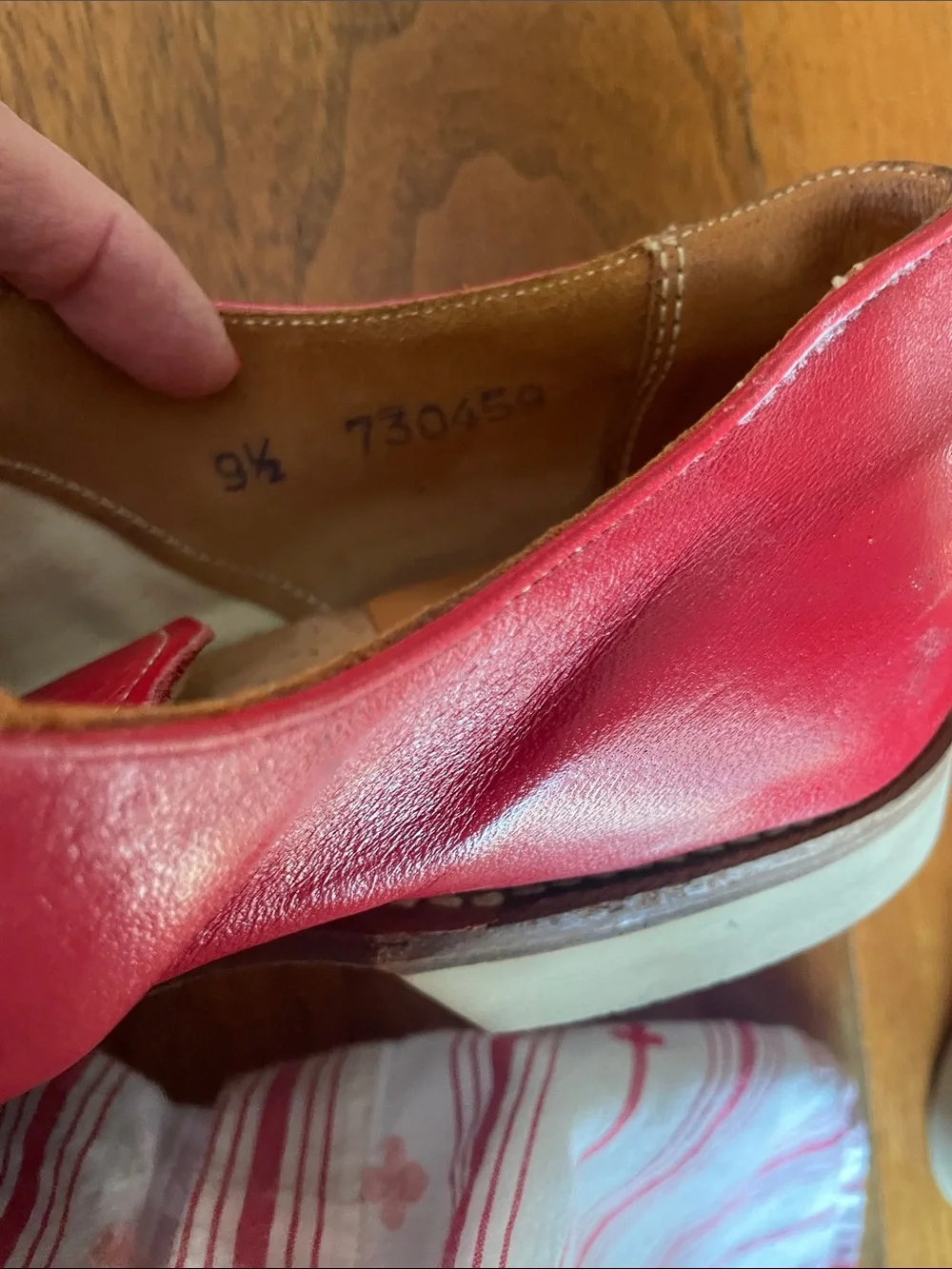 Vintage leather bowling shoes!